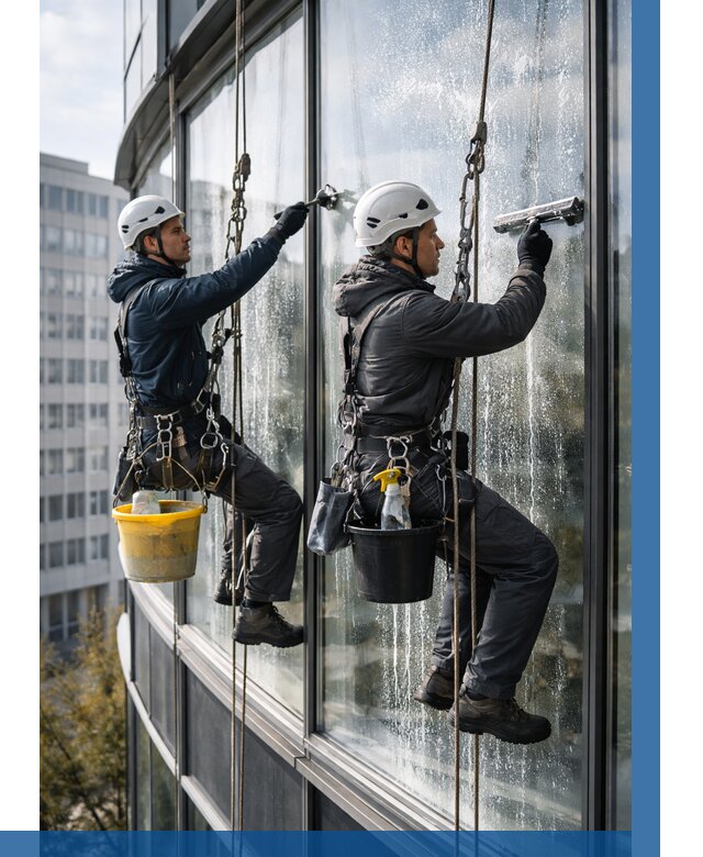 Мойка панорамных окон в Рубцовске от 354 р. заказать у ВЫСОТНИК-Рбц