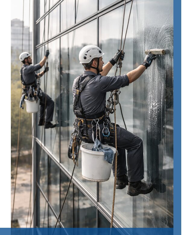 Мойка сплошного остекления в Рубцовске, заказать от 303 р.| ВЫСОТНИК-Рбц