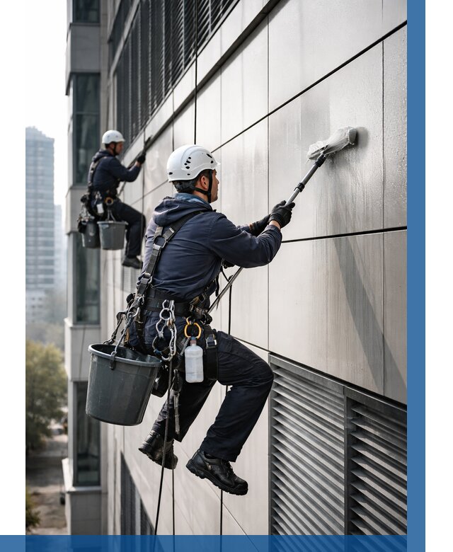 Мойка вентилируемого фасада в Рубцовске от 253 р. | ВЫСОТНИК-Рбц