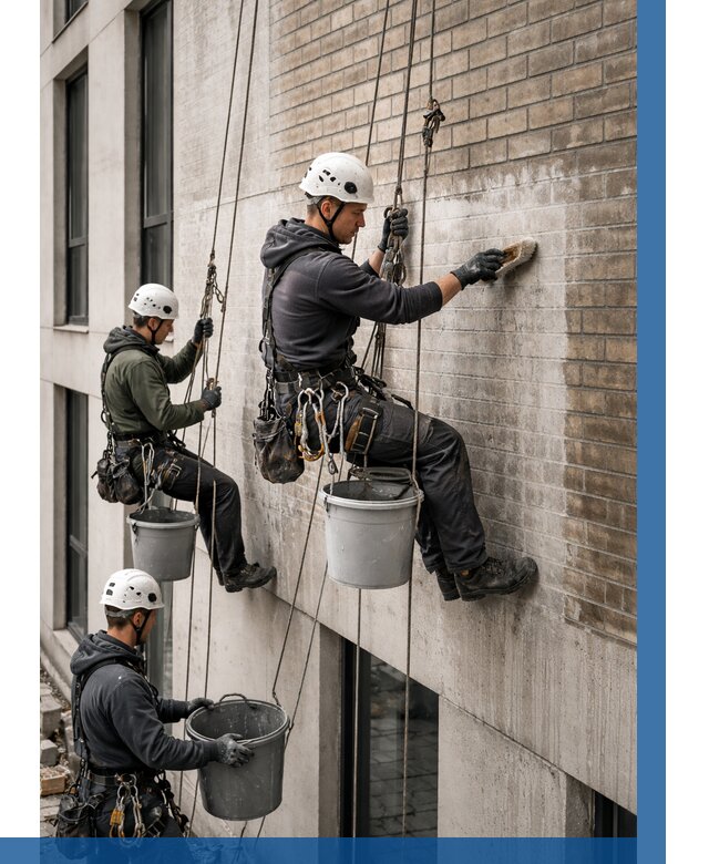 Удаление высолов с фасада в Рубцовске от 253 р. | ВЫСОТНИК-Рбц