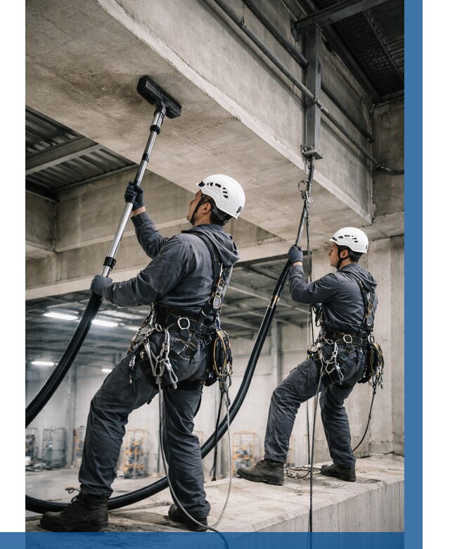 Обеспыливание потолочных конструкций в Рубцовске от 253 р. |ВЫСОТНИК-Рбц