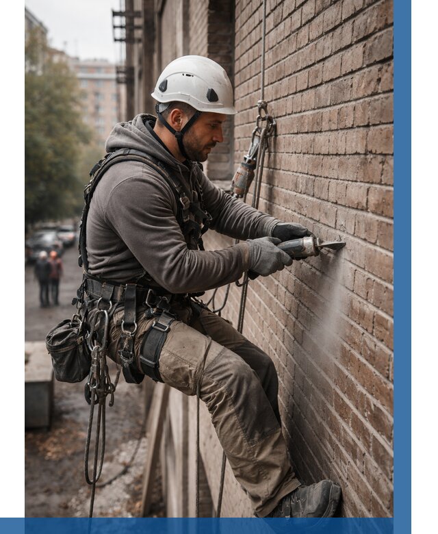 Расшивка кирпичных швов в Рубцовске от 607 р. | ВЫСОТНИК-Рбц