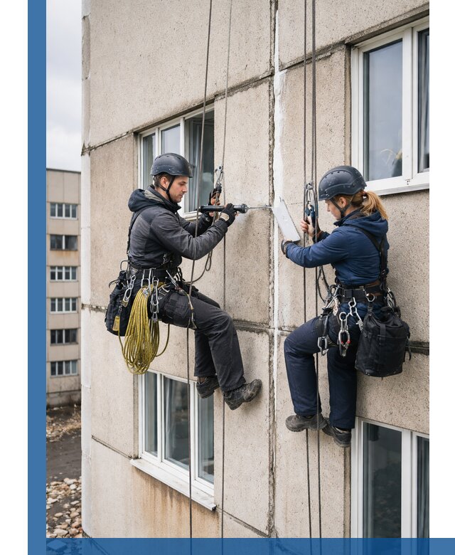 Герметизация межпанельных швов тёплым швом в Рубцовске