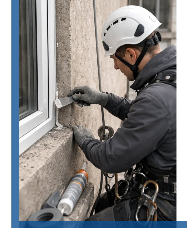 Герметизация монтажных швов окон в Рубцовске с гарантией качества