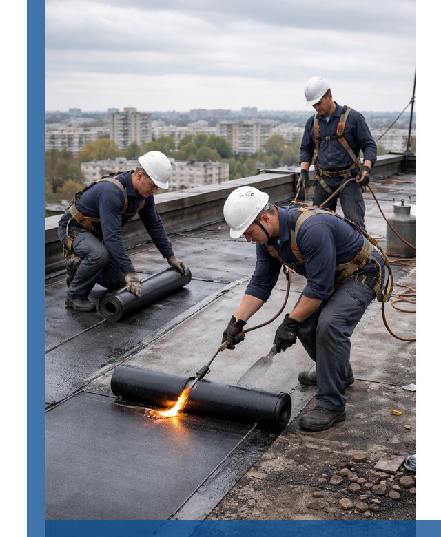 Ремонт наплавляемой кровли в Рубцовске качественно и надежно