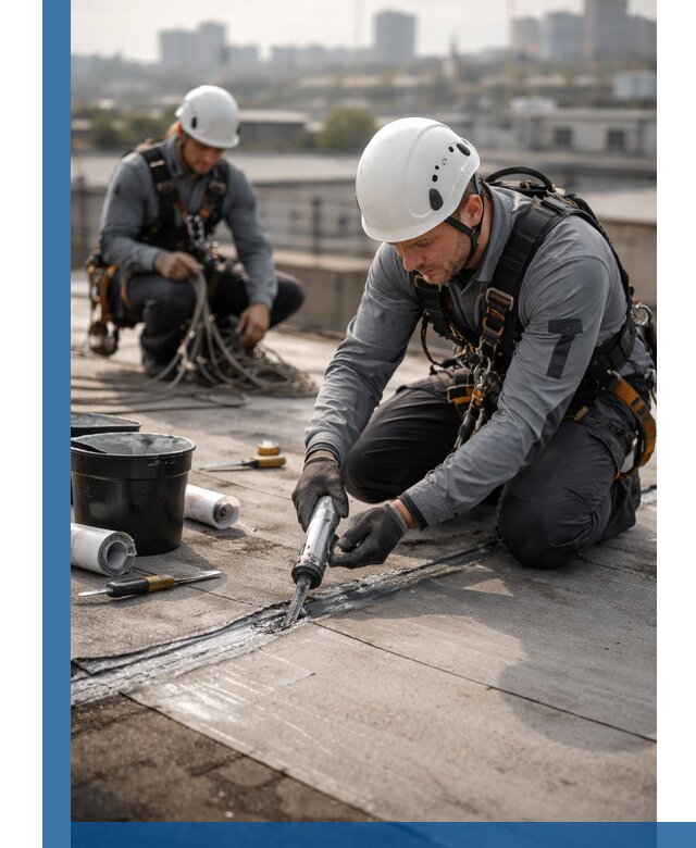 Аварийное и капитальное устранение протечек кровли в Рубцовске