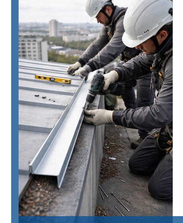 Монтаж капельника на кровле в Рубцовске с гарантией качества