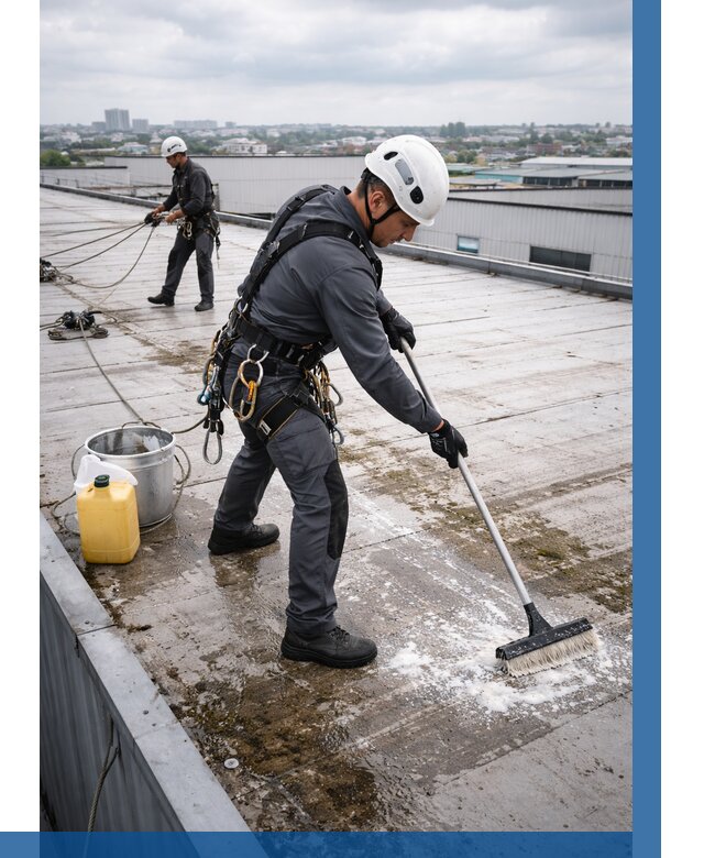 Очистка крыши по графику в Рубцовске от 7585 р. | ВЫСОТНИК-Рбц