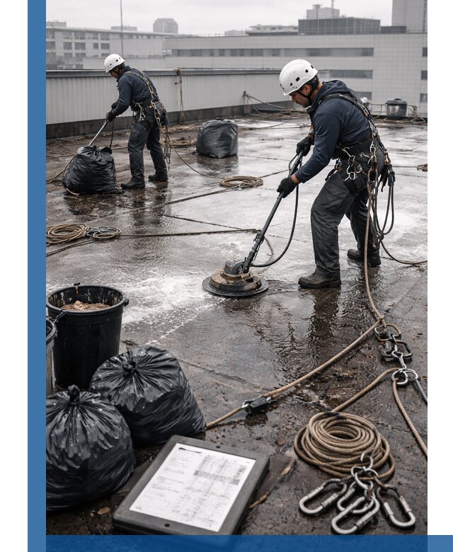 Плановая очистка кровли по графику в Рубцовске для безопасности