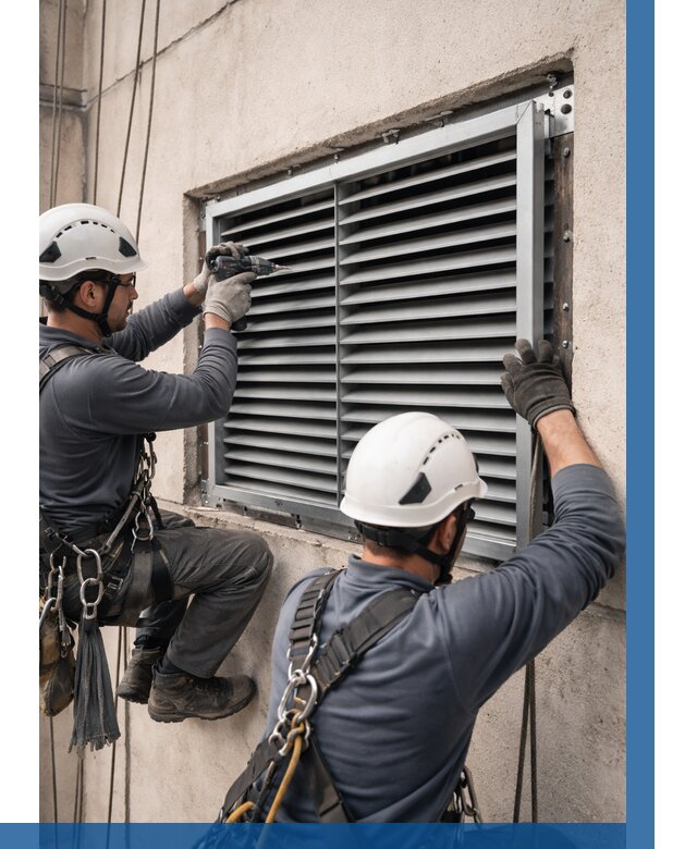 Монтаж вентиляционных решеток в Рубцовске от 4551 р. | ВЫСОТНИК-Рбц