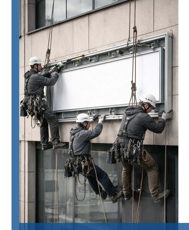 Профессиональный монтаж светового короба под ключ в Рубцовске