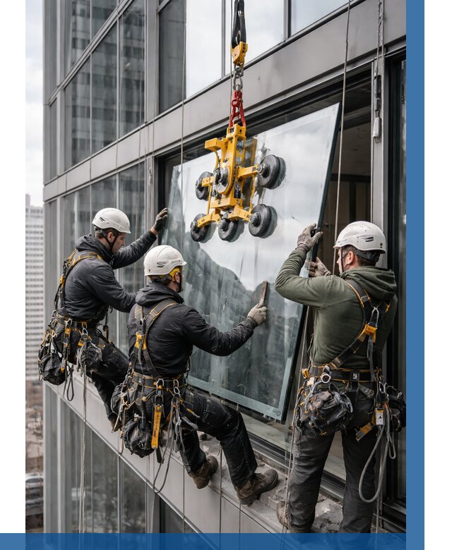 Фасадное остекление зданий под ключ в Рубцовске от 10113 р. | ВЫСОТНИК-Рбц