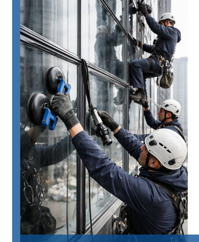 Радиусное остекление фасадов под ключ в Рубцовске с гарантиями