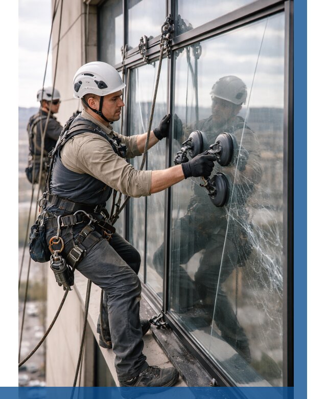 Замена стекла в витраже в Рубцовске под ключ от 8596 р. | ВЫСОТНИК-Рбц