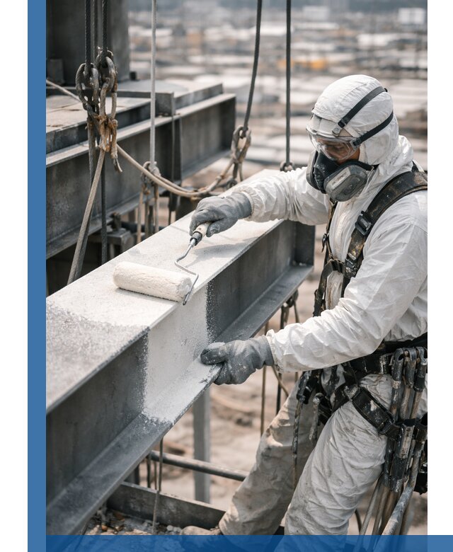 Профессиональная огнезащитная обработка металлоконструкций в Рубцовске