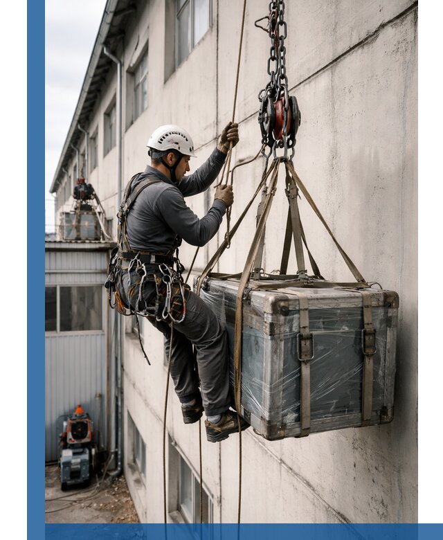 Подъем грузов на высоту в Рубцовске для промышленных объектов