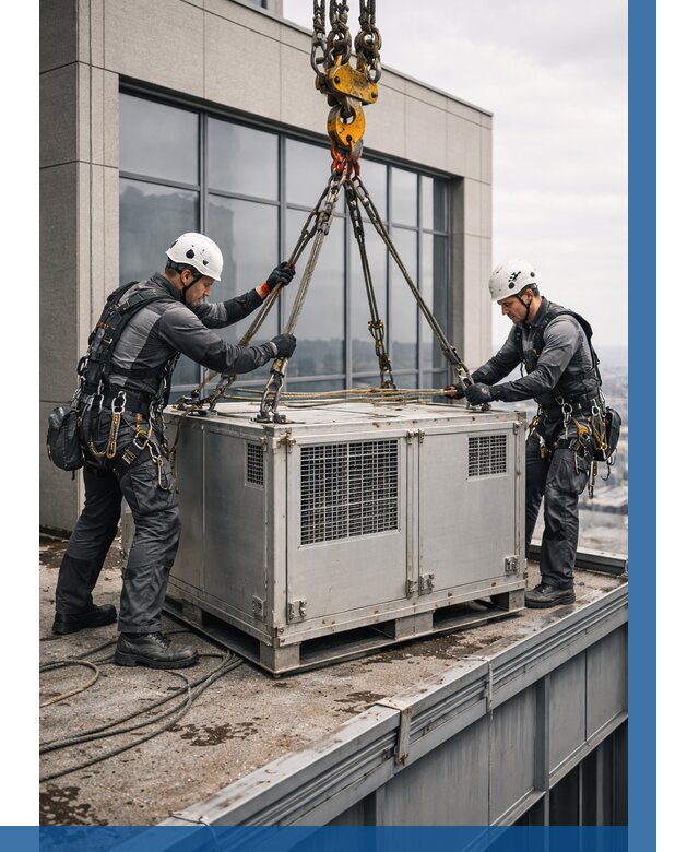 Такелажные работы на высоте в Рубцовске от 8090 р. | ВЫСОТНИК-Рбц