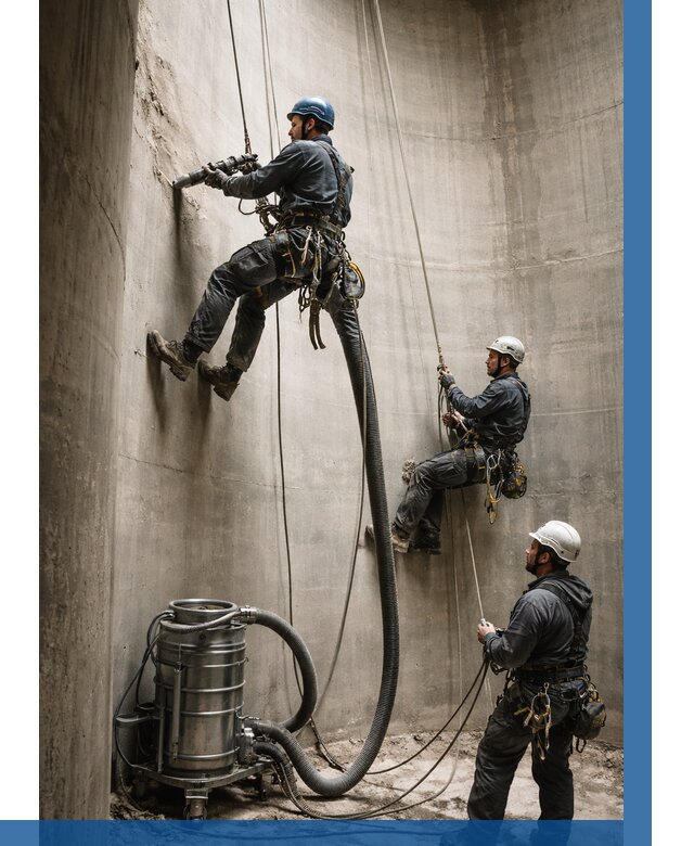 Зачистка силосов в Рубцовске от 4551 р. Договор и смета ВЫСОТНИК-Рбц