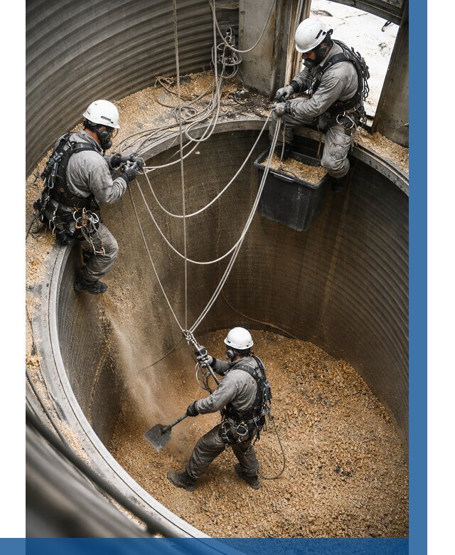 Чистка зерновых бункеров в Рубцовске от 12136 р. | ВЫСОТНИК-Рбц