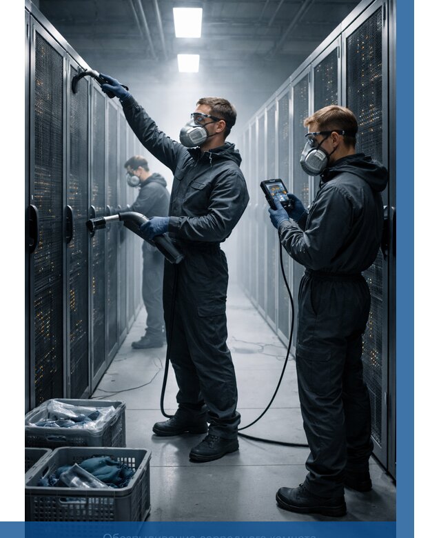 Обеспыливание серверной комнаты в Рубцовске от 4551 р. | ВЫСОТНИК-Рбц