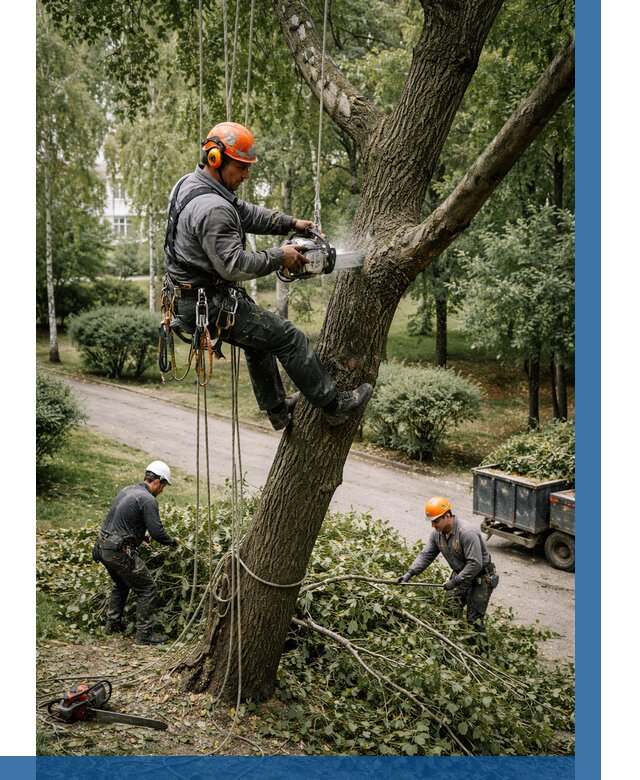 Кронирование деревьев в Рубцовске от 6573 р. | ВЫСОТНИК-Рбц