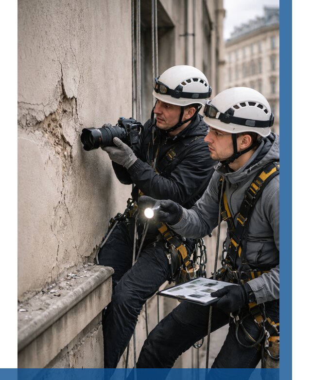 Фотофиксация дефектов фасада в Рубцовске от 4551 р. | ВЫСОТНИК-Рбц