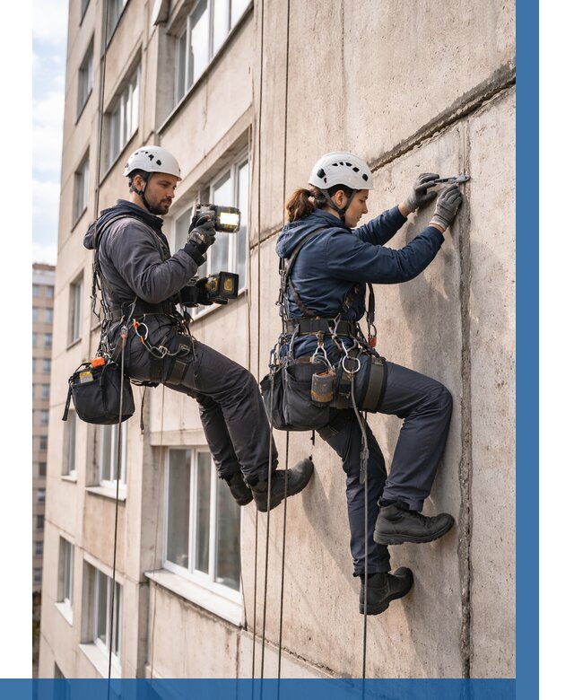 Обследование межпанельных швов в Рубцовске от 1820 р. | ВЫСОТНИК-Рбц