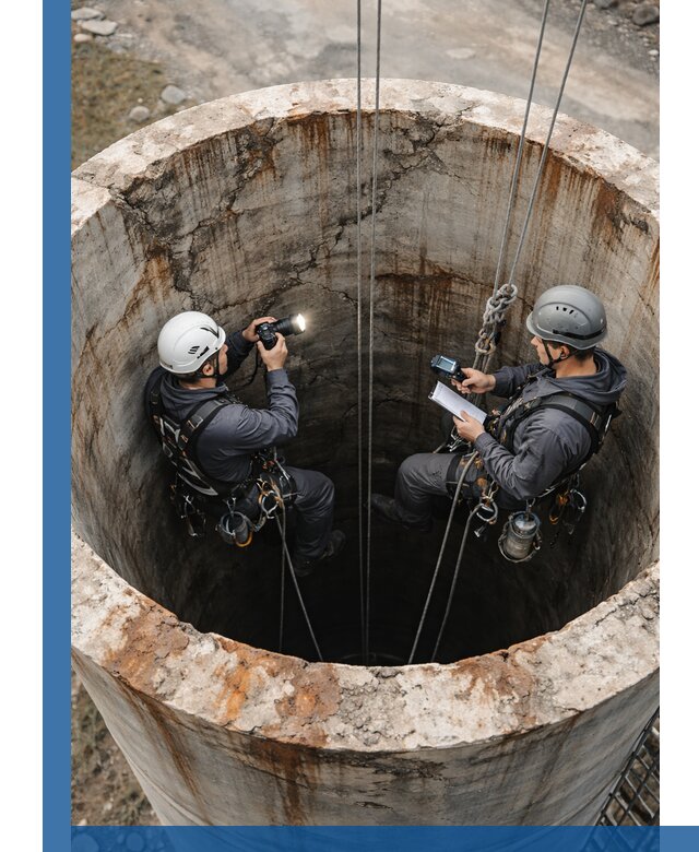 Обследование дымовой трубы: диагностика и оценка состояния в Рубцовске