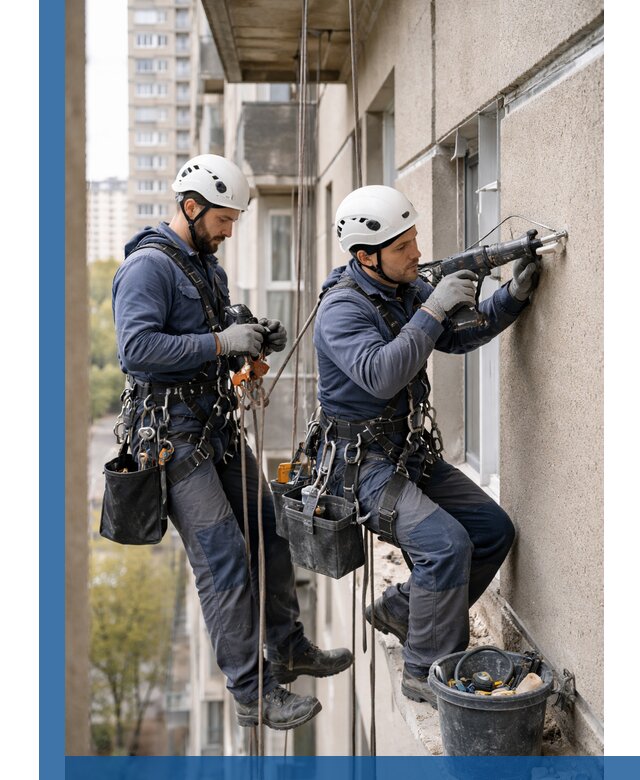 Промышленные альпинисты высотные работы и монтаж в Рубцовске